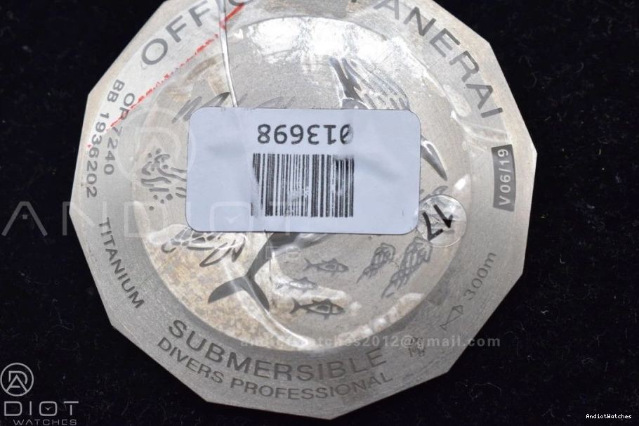 PAM985 TI Tit Submersible Cozy 997 NY Horn Blue Mike P VSF 1122